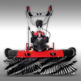 Balayeuse Jansen MKB-500 E + Lame de déneigement, Bac & Démarreur électrique