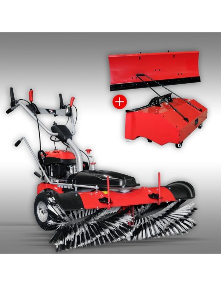 Balayeuse Jansen MKB-500 E – moteur 6,5 CV – démarreur électrique