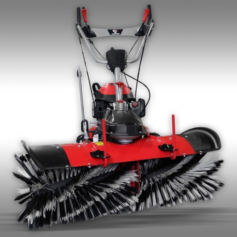 Balayeuse Jansen MKB-500 E + Lame de déneigement, Bac & Démarreur électrique