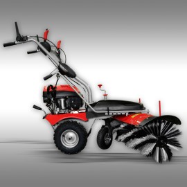 Balayeuse Jansen MKB-500 E + Lame de déneigement, Bac & Démarreur électrique