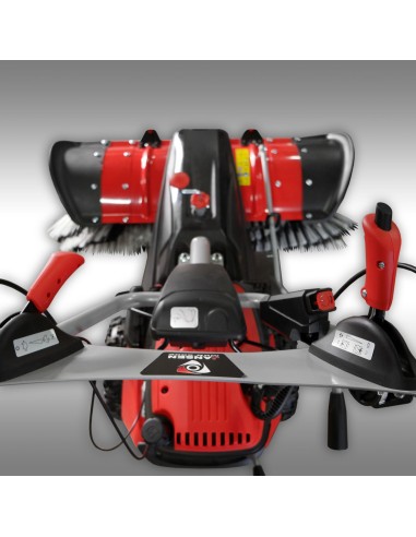 Balayeuse Jansen MKB-500 E – moteur 6,5 CV – démarreur électrique