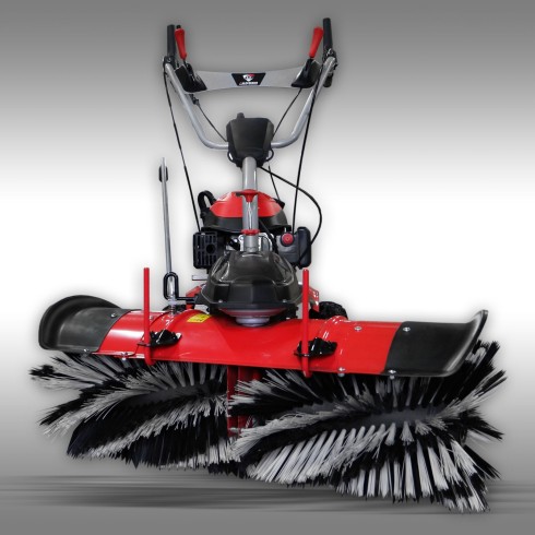 Balayeuse Jansen MKB-500 E + Lame de déneigement, Bac & Démarreur électrique