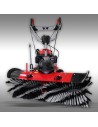 Balayeuse Jansen MKB-500 E – moteur 6,5 CV – bac + lame de déneigement + démarreur électrique