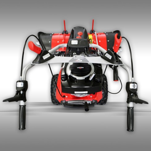 Balayeuse Jansen MKB-500BS + Lame de déneigement & Bac