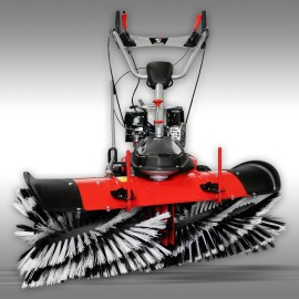 Balayeuse Jansen MKB-500BS + Lame de déneigement & Bac