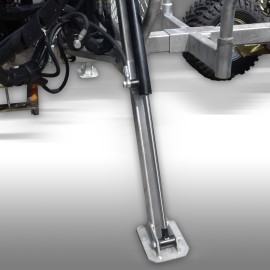 REMORQUE FORESTIÈRE JANSEN HRW-15 PRO, GRUE DE CHARGEMENT