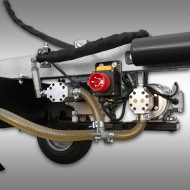 FENDEUSE DE BÛCHES JANSEN HS-22A62K-V2, ESSENCE+ÉLECTRIQUE, VERTICALE