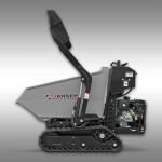 Dumper à chenilles Jansen RD-600S – autochargeur hydraulique – hydrostatique – Vanguard 14 CV – 600 kg