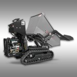 Dumper à chenilles Jansen RD-600S – autochargeur hydraulique – hydrostatique – Vanguard 14 CV – 600 kg