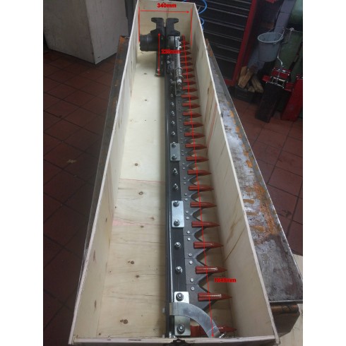 Barre de coupe hydraulique Jansen FMB-180