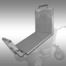 Plateau plat pour brouette motorisée Jansen MSK-500