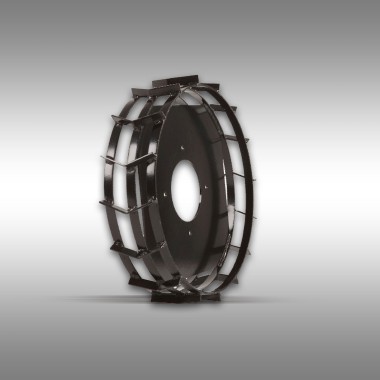 Roues à aubes acier (set 2 pièces) pour motoculteur Jansen MGT-600