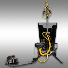 Plateau de chargement pour remorque forestière Jansen HRW-15