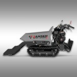 Dumper à chenilles Jansen RD-300S – autochargeur hydraulique – 6 vitesses – Loncin 9 CV – 500 kg