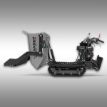 Dumper à chenilles Jansen RD-300S – autochargeur hydraulique – 6 vitesses – Loncin 9 CV – 500 kg
