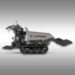 Dumper à chenilles Jansen RD-300S – autochargeur hydraulique – 6 vitesses – Loncin 9 CV – 500 kg