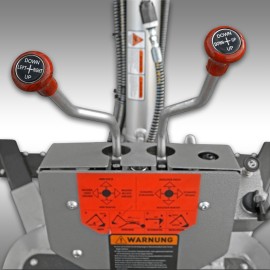 Minipelle Jansen MB-360° – essence 10 CV – rotation 360° – godet 20 cm inclus