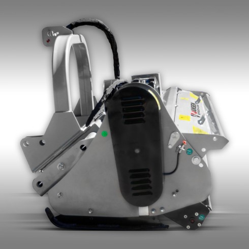 Broyeur à marteaux Jansen EFGCH-220 - Déport latéral hydraulique