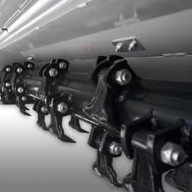 Broyeur à marteaux Jansen EFGCH-220 - Déport latéral hydraulique