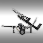 Fendeuse de bûches verticale Jansen HS-20H110-V2 – 20 tonnes – Longueur 110 cm – Moteur essence Kohler 6,5 CV
