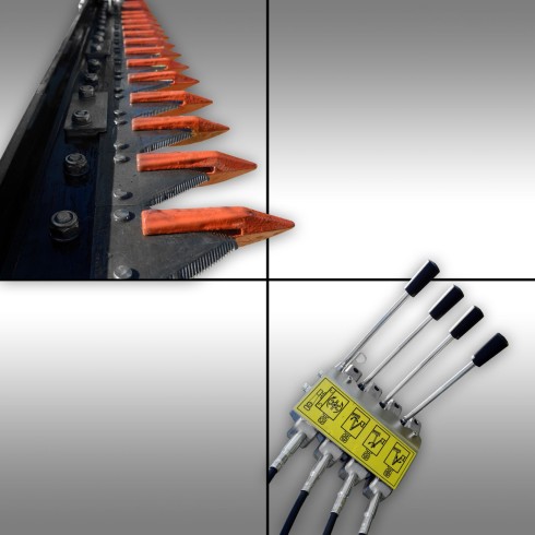 Barre de coupe hydraulique Jansen HMB-180