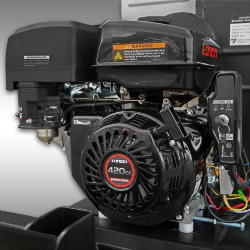 Broyeur de branches thermique Jansen GTS-1000pro – 15 CV