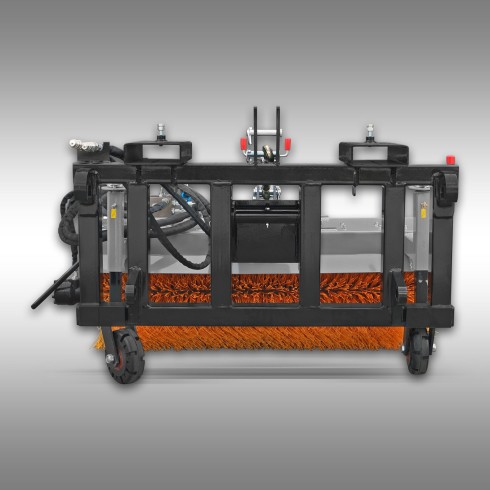 Balayeuse pour tracteur Jansen JK-130 - Attelage Euro - CAT.1+2