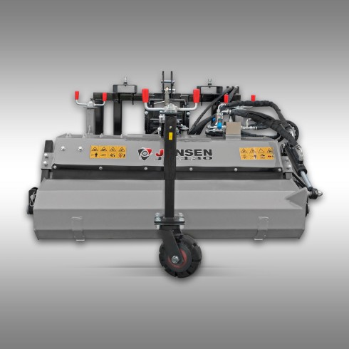 Balayeuse pour tracteur Jansen JK-130 - Attelage Euro - CAT.1+2