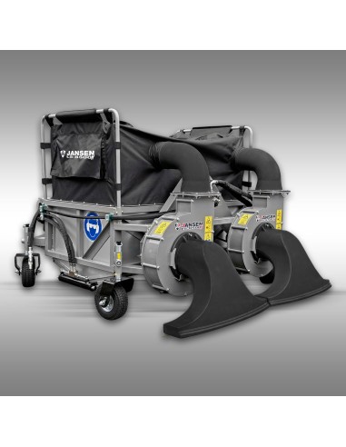 Aspirateur à feuilles Jansen LS-8500H - Hydraulique - Attelage Euro