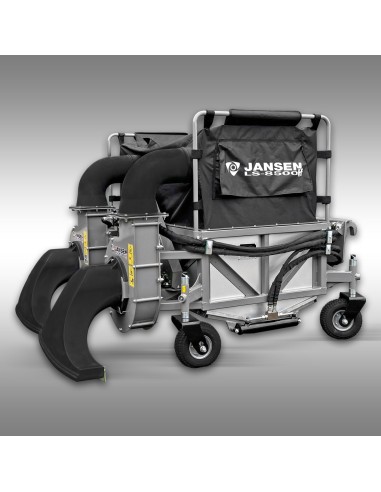 Aspirateur à feuilles Jansen LS-8500H - Hydraulique - Attelage Euro