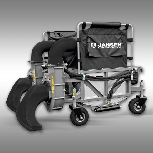 Aspirateur à feuilles Jansen LS-8500H - Hydraulique - Attelage Euro