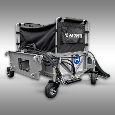 Aspirateur à feuilles Jansen LS-8500H - Hydraulique - Attelage Euro