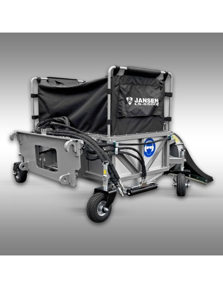 Aspirateur à feuilles Jansen LS-8500H - Hydraulique - Attelage Euro
