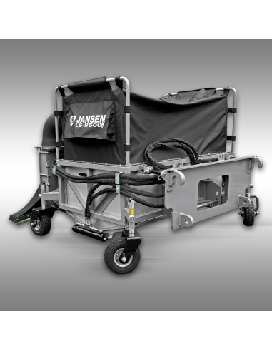 Aspirateur à feuilles Jansen LS-8500H - Hydraulique - Attelage Euro