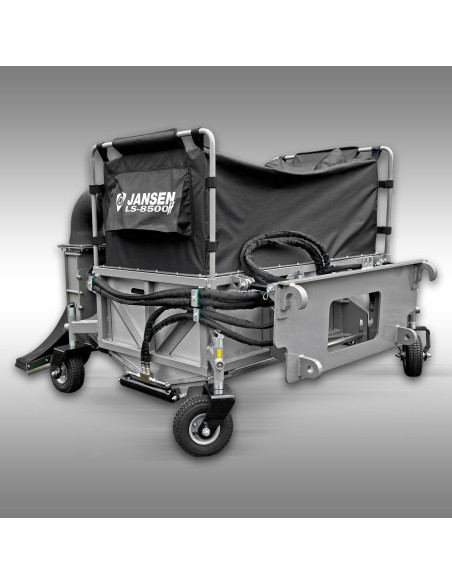 Aspirateur à feuilles Jansen LS-8500H - Hydraulique - Attelage Euro