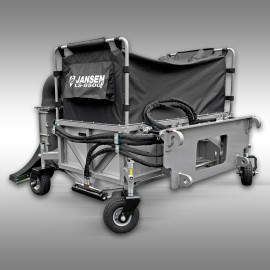 Aspirateur à feuilles Jansen LS-8500H - Hydraulique - Attelage Euro