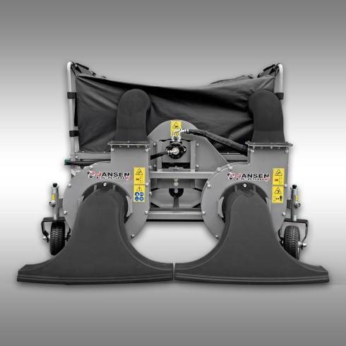 Aspirateur à feuilles Jansen LS-8500H - Hydraulique - Attelage Euro