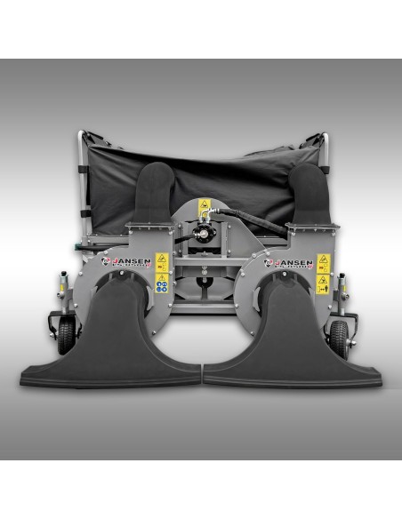 Aspirateur à feuilles Jansen LS-8500H - Hydraulique - Attelage Euro