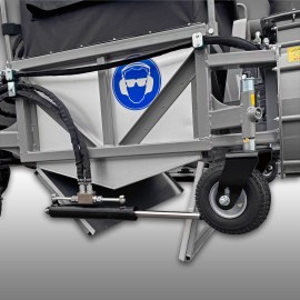 Aspirateur à feuilles Jansen LS-8500H - Hydraulique - Attelage Euro