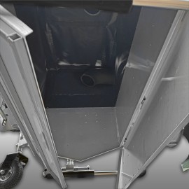 Aspirateur à feuilles Jansen LS-8500H - Hydraulique - Attelage Euro