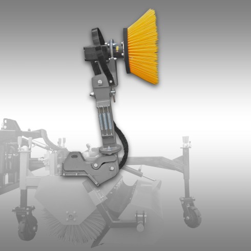 Balai latéral hydraulique pour balayeuse Jansen JK-130