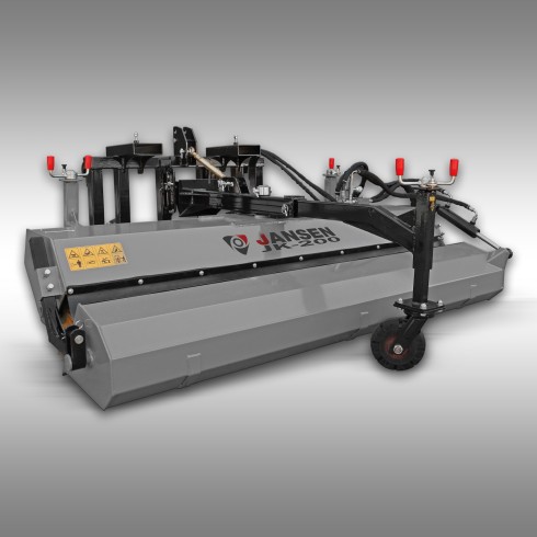 Balayeuse pour tracteur Jansen JK-200 - Attelage Euro - CAT.1+2