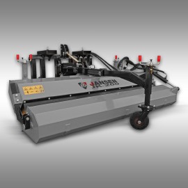 Balayeuse pour tracteur Jansen JK-200 - Attelage Euro - CAT.1+2