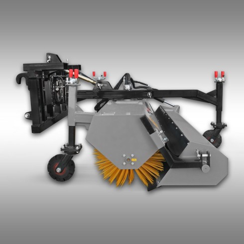 Balayeuse pour tracteur Jansen JK-200 - Attelage Euro - CAT.1+2