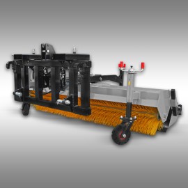 Balayeuse pour tracteur Jansen JK-200 - Attelage Euro - CAT.1+2