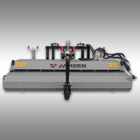 Balayeuse pour tracteur Jansen JK-200 - Attelage Euro - CAT.1+2