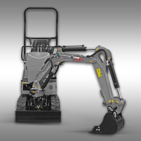 Mini-pelle Jansen MB-800 – compacte – moteur Kohler 9,5 CV – kit complet