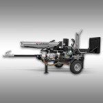 Fendeuse de bûches verticale Jansen HS-20H110K-V2 – Hybride – 20 tonnes – Longueur 110 cm – Moteur Kohler 6,5 CV + 400 V
