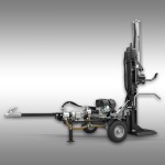 Fendeuse de bûches verticale Jansen HS-20H110K-V2 – Hybride – 20 tonnes – Longueur 110 cm – Moteur Kohler 6,5 CV + 400 V