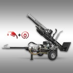 Fendeuse de bûches verticale Jansen HS-20H110K-V2 – Hybride – 20 tonnes – Longueur 110 cm – Moteur Kohler 6,5 CV + 400 V